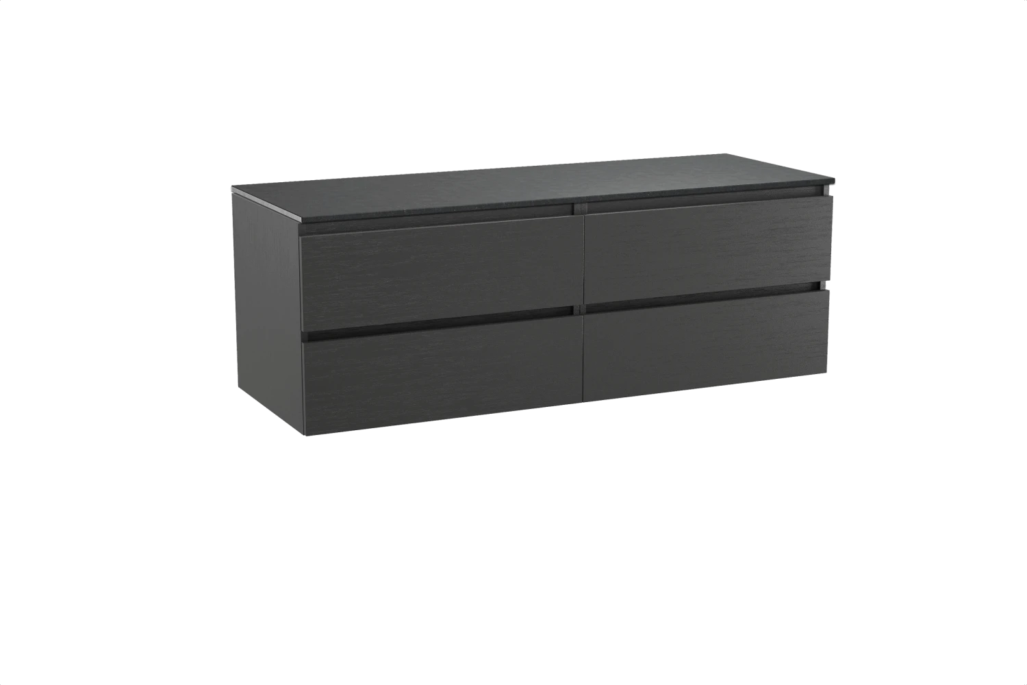 Balmani Lucida Zwevend Badkamermeubel 150 X 55 Cm Zwarte Eik Met Stretto Enkel Of Dubbel Tablet In Verzoete Graniet 1 Balmani Lucida Zwevend Badkamermeubel 150 X 55 Cm Zwarte Eik Met Stretto Enkel Of Dubbel Tablet In Verzoete Graniet