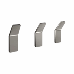 Blaufoss Amo Set Haakjes 3 Stuks Brushed GunMetal