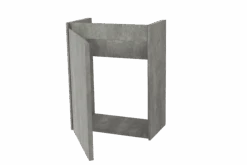 Storke Edge Zwevend Toiletmeubel 40 X 22 Cm Beton Donkergrijs Met Fina Wastafel In Mat Quartz -Badkamerwinkel c5259caaed8e27a05afef16a125a0911806d36d5 83968 Packshot03 1