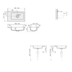 Storke Edge Zwevend Toiletmeubel 40 X 22 Cm Beton Donkergrijs Met Fina Wastafel In Mat Quartz -Badkamerwinkel c70c1909316a9c58e44c19f49264837ee7894aba Storke Fina PreInstall
