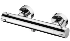 Linie Drum Douchekraan Chroom