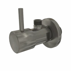 Santeg Hoekstopkraan 1/2-3/8 Brushed GunMetal