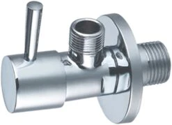 Santeg Hoekstopkraan 1/2-3/8 Chroom