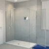 Balmani Modular Hoekdouche Met Deur 180 X 200 Cm Helder Glas Glanzend Chroom Profiel