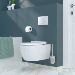 Villeroy & Boch Subway 2.0 Hangtoilet Glanzend Wit Randloos Met Dunne Wc-bril -Badkamerwinkel d5b106810b6560c1baf40e29a1ff9031a62c9b89 p 35990 39969 subway2 0 sfeer01