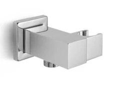 Blaufoss Enjoy Square Move Plus Muuraansluitbocht Met Handdouchehouder Chroom
