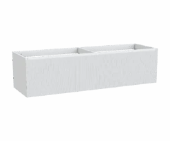 Balmani Fila Zwevende Wastafelonderkast 180 X 55 Cm Mat Wit 4 Lades