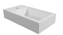 Storke Edge Zwevend Toiletmeubel 40 X 22 Cm Ruwe Eik Met Vida Wastafel In Glanzend Composiet Marmer -Badkamerwinkel dd27a6ce96692d7d97084d50519b1c40c42726f9 62134 Packshot01 1