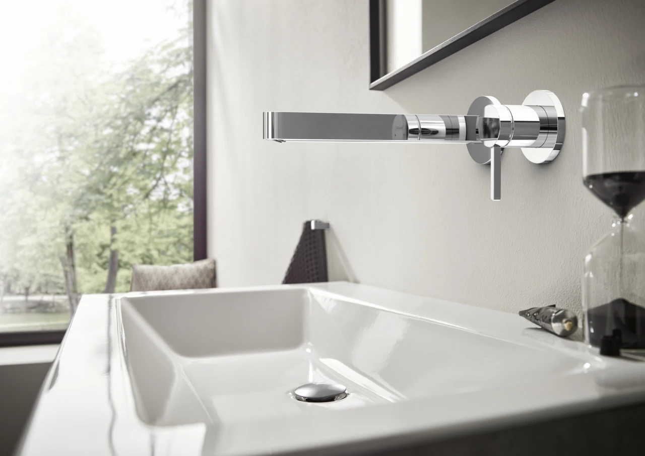 Hansgrohe Finoris Inbouw Wastafelkraan Chroom 2 Hansgrohe Finoris Inbouw Wastafelkraan Chroom - Afbeelding 2