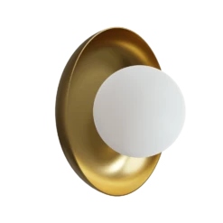 Balmani Pelota Bowl Small LED Verlichting 16 Cm Champagne Gold