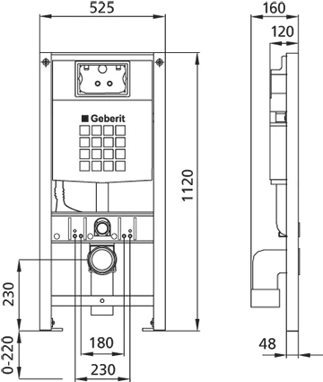 Geberit UP320 Inbouwreservoir Met Verbeterd Burda Frame 3 Geberit UP320 Inbouwreservoir Met Verbeterd Burda Frame - Afbeelding 3