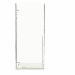 Luca Varess Stilus Linkse Douche Draaideur 90 X 200 Cm Helder Glas Glanzend Chroom Profiel