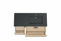 Balmani Forma Zwevend Badkamermeubel 135 X 55 Cm Natuur Eik Met Napoli Asymmetrisch Rechtse Wastafel In Graniet Graniet Zwart Verticale Asymmetrische Ronde Ribbel -Badkamerwinkel ef49956ee046979945a12e2ba46c72354821d40a 201681 201684 24475 to