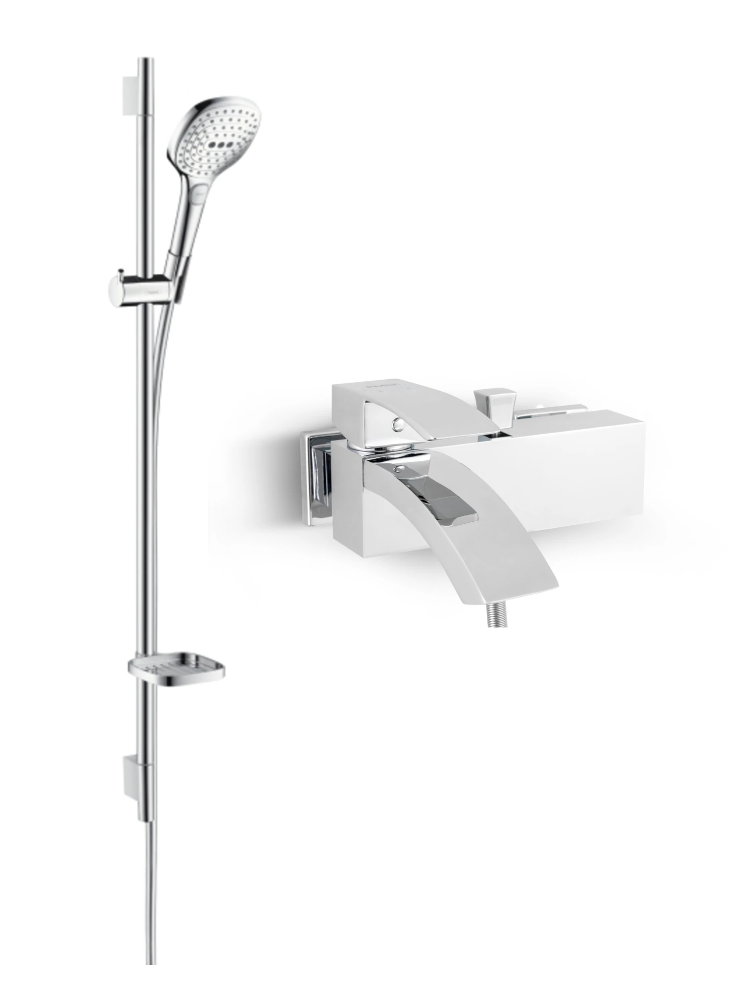 Blaufoss Miniato Opbouw Regendoucheset Mengkraan Glanzend Chroom 1 Blaufoss Miniato Opbouw Regendoucheset Mengkraan Glanzend Chroom