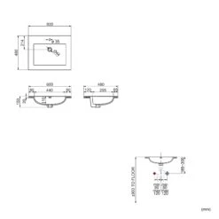 Storke Omega Enkele Wastafel Mat Composiet Marmer 60 X 48 Cm -Badkamerwinkel f0e26507b8cc888730c7c67187e0aa0303963817 storke omega preinstall M 600x480x20
